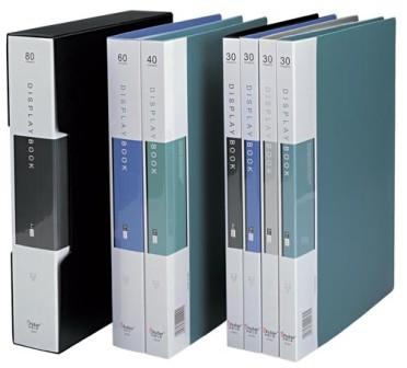 Папка с файлами, 80 файлов, А4, 55мм, пластик Shuter Standard