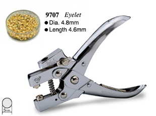 Щипцы на 1отверстие, 1-30л, металл, серебристые Kw-trio