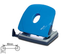 Дырокол на 2отверстия, 1-25л, пластик KW-trio