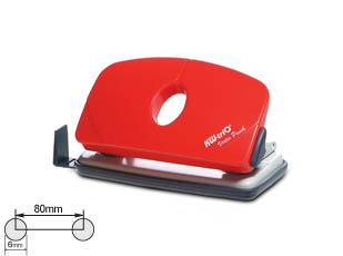 Дырокол на 2отверстия, 1-10л, пластик KW-trio