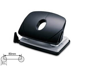 Дырокол на 2отверстия, 1-16л, пластик KW-trio