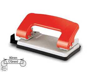 Дырокол на 2отверстия, 1-10л, металл KW-trio