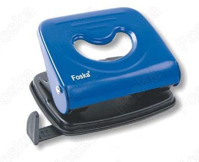 Дырокол на 2отверстия, 1-20л, металл, Foska
