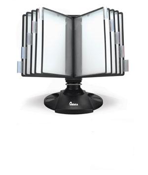 Демонстрационная система, 10 демопанелей, настольная, вращающаяся, черная Aidata