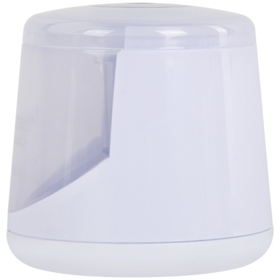 KALAM.KZ - Точилка электрическая, 1 отверстие, с контейнером, белая BRAUBERG DOUBLE BLADE WHITE