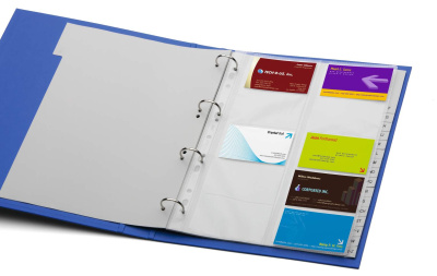 KALAM.KZ - Файлы дополнительные для визитниц №2384,2388, 10л, прозрачные Durable