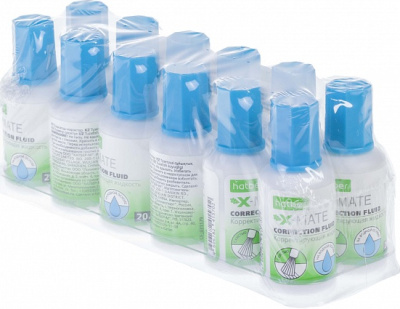 KALAM.KZ - Корректирующая жидкость, 20мл, на водной основе, Hatber X-Mate