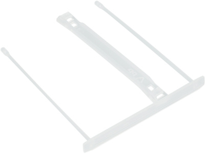 Механизм скоросшивателя, пластиковый прозрачный, 100 шт в уп. Стамм