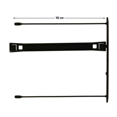 KALAM.KZ - Механизм скоросшивателя, пластиковый черный 25 шт/уп Стамм