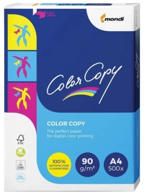 Бумага белая Color Copy А4, 90гр, 500л, матовая, без покрытия