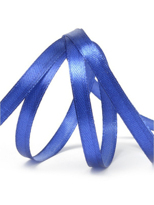 Тесьма 0,6мм x 17м, атласная синяя