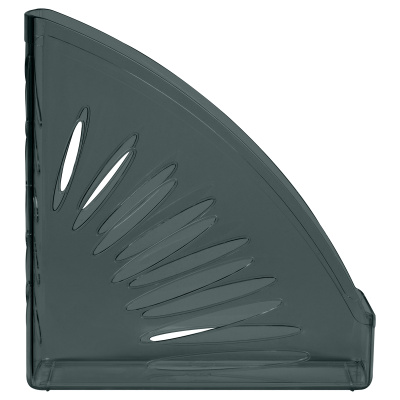 KALAM.KZ - Лоток вертикальный А4, 110мм, тонированный черный Стамм Тропик