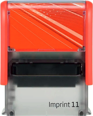Оснастка 38x14мм, для штампа 8911, красная Imprint 