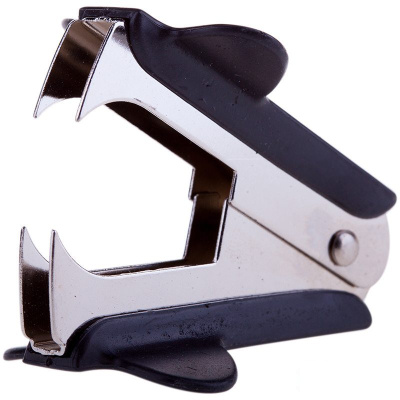 Антистеплер №10,24/6,26/6, пластик, черный, OfficeSpace