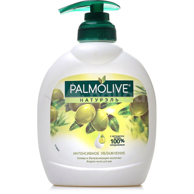 Мыло жидкое 300мл Олива и увлажняющее молочко, ФЛ "Palmolive" 