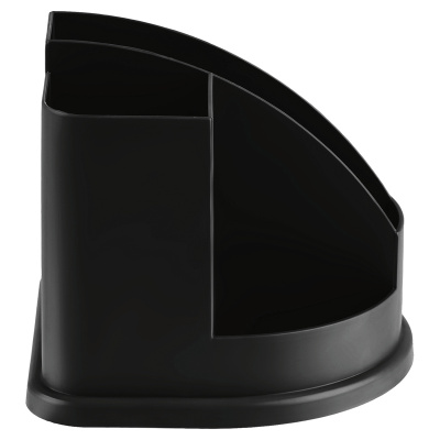 KALAM.KZ - Подставка для канц. принадлежностей, Авангард, черный, пластик Стамм