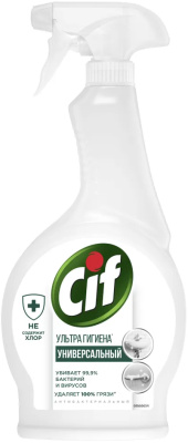 Чистящее средство универсальный антибактериальный спрей  500мл, Cif