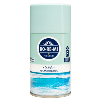 Освежитель воздуха 250мл, До-Ре-Ми сменный для automatic "Дыхание моря, морской бриз"