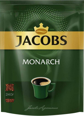 Кофе растворимый 240 г, JACOBS Monarch м/у