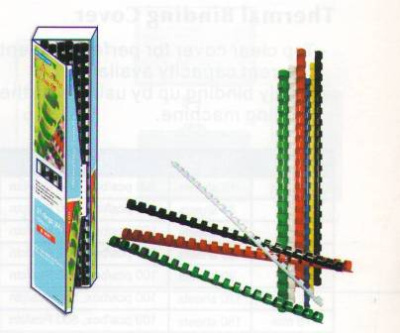 Пружина для переплета, 51мм, 1-470л, пластиковая, белая Bindermax