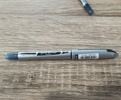 KALAM.KZ - Ручка роллерная 0,5мм черная, Zebra, AX5