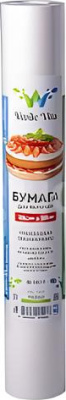 Бумага для выпечки 38см*50м VerdeVita, белая