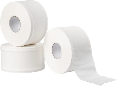 KALAM.KZ - Бумага туалетная 2х-слойная, "150м Jumbo" со втулкой, без обертки 12 шт в уп, Murex