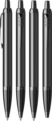 KALAM.KZ - Ручка шариковая Parker IM Achromatic Black, 1,0 мм М, синяя 2127618