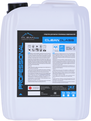 Средство для мытья стекол и поверхностей, 5л, премиум, "CleanGlass Blue Dragon" Cleanco