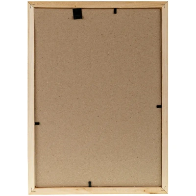 KALAM.KZ - Рамка для фото А4 деревянная, янтарь  №1, акриловое небьющееся стекло  OfficeSpace