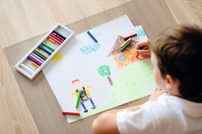 KALAM.KZ - Покрытие настольное 50х65см, прозрачно-матовое Durable