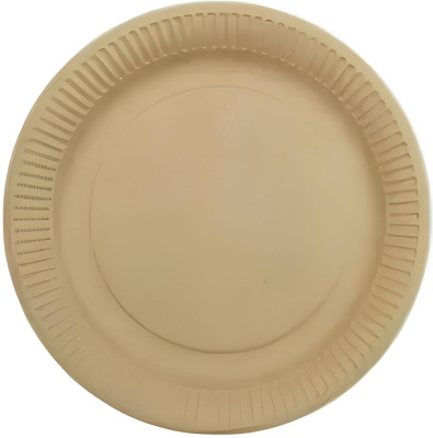 Тарелка d 230 мм, 50 шт/уп,  Eco Plate, крафт, картон