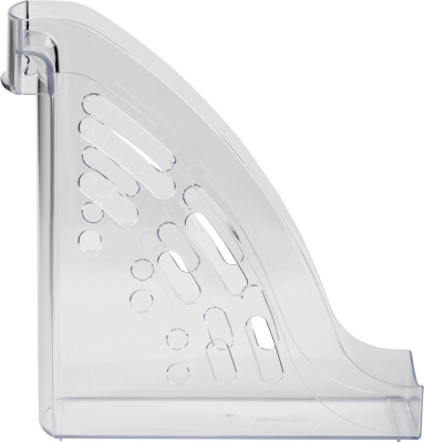 KALAM.KZ - Лоток вертикальный А4, 95мм, прозрачный Стамм Эксперт