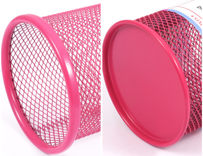 KALAM.KZ - Стакан для ручек, 90x100мм, металл, салатовый Foska