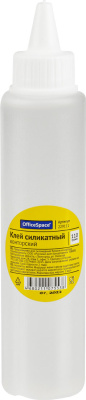 Клей жидкий 110гр, силикатный OfficeSpace