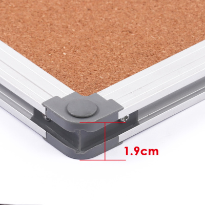 KALAM.KZ - Доска пробковая 90x120см, алюминиевая рамка Foska