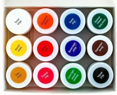 KALAM.KZ - Гуашь 12 цветов, 20 мл.набор, картонная коробка Невская Палитра ЗХК "Я-художник"