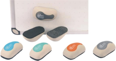 Стерка для маркерной доски 120x64мм, магнитная,форма "Мышки" Data Zone