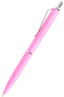 KALAM.KZ - Ручка шариковая 0,7мм, синяя, "Rega", корпус розовый, в подарочной упаковке Luxor