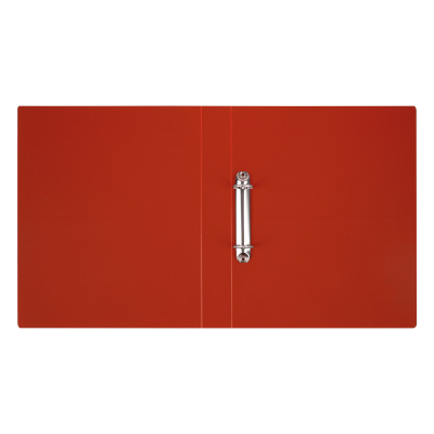 KALAM.KZ - Папка на 2 кольца, A4, 40мм, 500мкм, красная, пластик Стамм