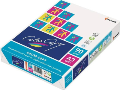 Бумага белая Color Copy А3, 90гр, 500л, матовая, без покрытия