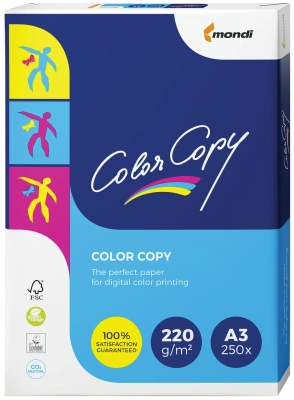 Бумага белая Color Copy А3, 220гр, 250л, матовая, без покрытия