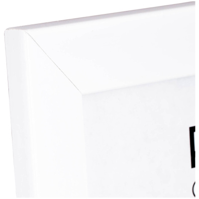 KALAM.KZ - Рамка  для фото А4,пластиковая, белая, №10 OfficeSpace