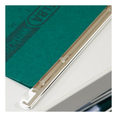 KALAM.KZ - Папка подвесная FC(240x360(388)мм), 230гр, зеленая Elba