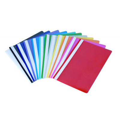 KALAM.KZ - Скоросшиватель пластиковый A4, 120/180мкм, черный Donau, PBS