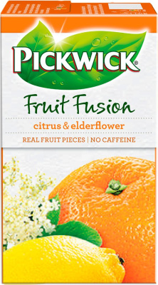 Чай фруктово-травяной, 20 пакетикоов Pickwick цитрус-бузина (2x20x12) 