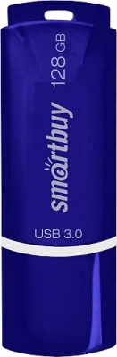 KALAM.KZ - Флеш-накопитель USB 128GB Smartbuy 3.0 Crown Blue стандартная