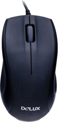 Мышь проводная Delux DLM-375OUB,USB