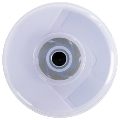 KALAM.KZ - Точилка электрическая, 1 отверстие, с контейнером, белая BRAUBERG DOUBLE BLADE WHITE