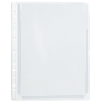 KALAM.KZ - Файл прозрачный, А4, объемный, до 250л., 180мкм Brauberg,  5 шт.в уп 